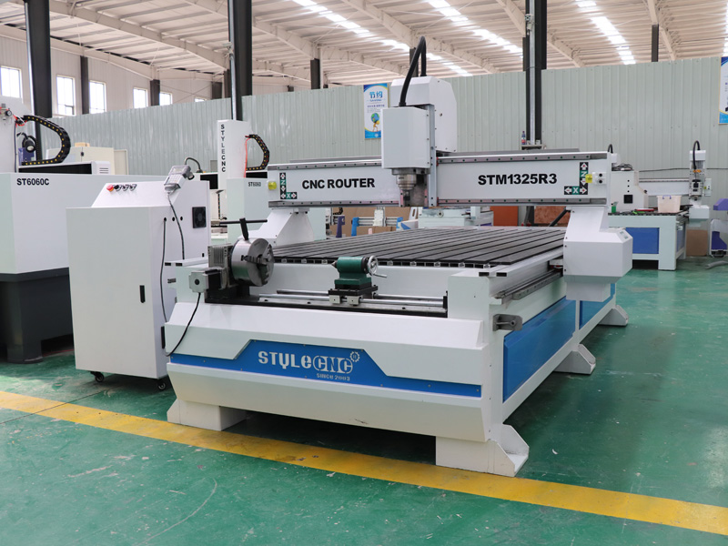 STM1325-R3數(shù)控木工雕刻機（帶四軸旋轉(zhuǎn)工作臺）