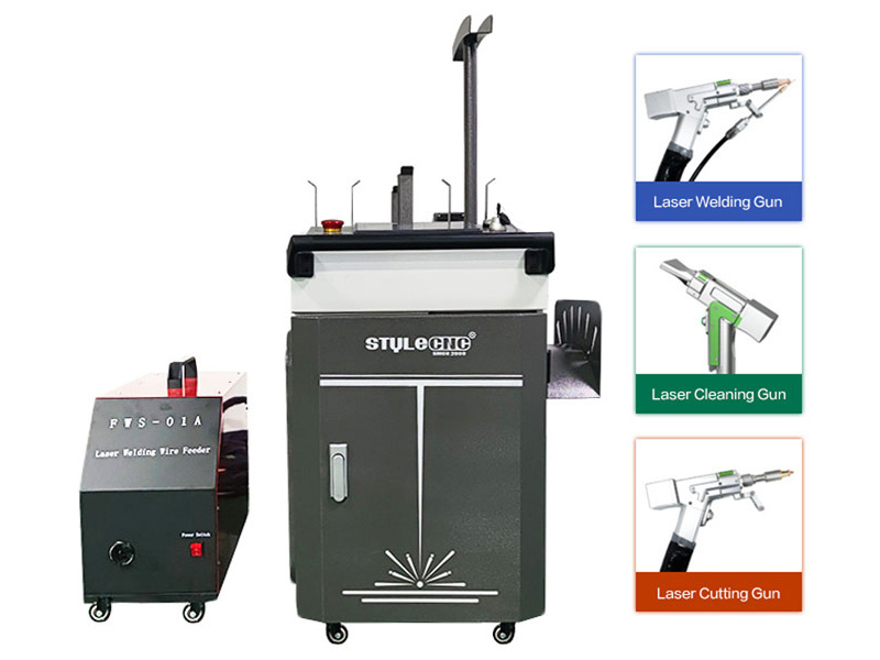 三合一便攜式手持式激光金屬切割機(jī)、焊接機(jī)和清潔器
